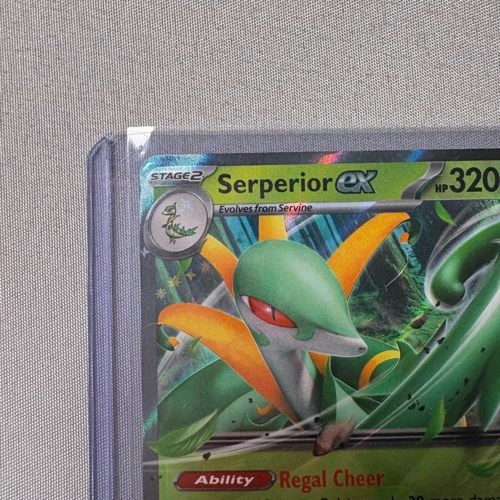 Pokemon Serperior ex 003/086 BLK EN Black White Ultra Rare Holo Card